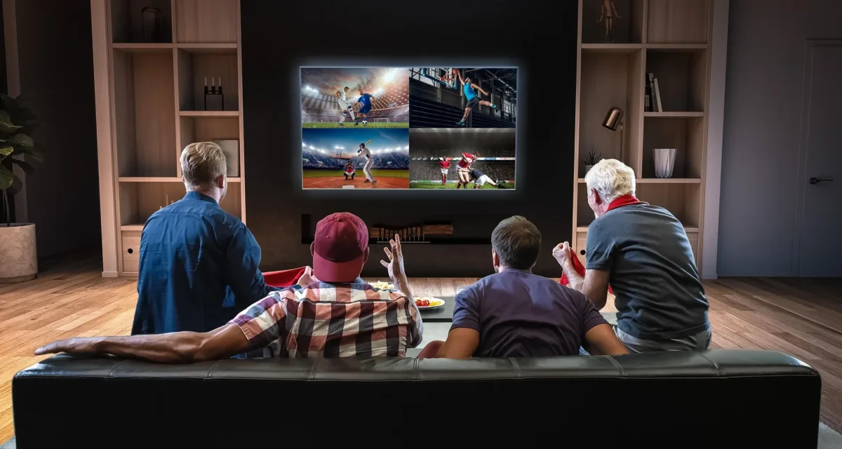 Watch Multiple Sports at Once with Split-Screen Support