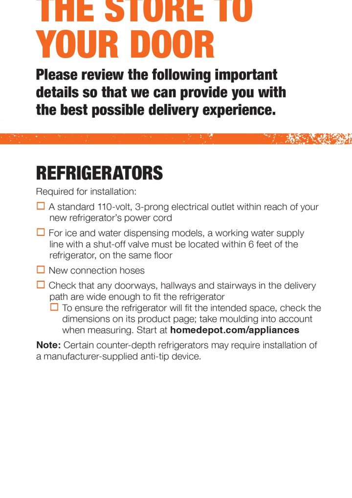 Discover Home Depot Appliance Installation Costs